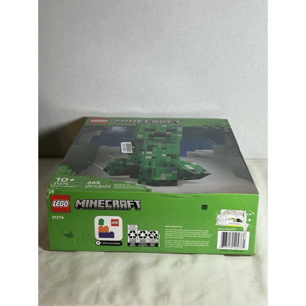 LEGO Minecraft The Creeper 21276 &‎ The Armory 21252 Set Lot Sealed NIB